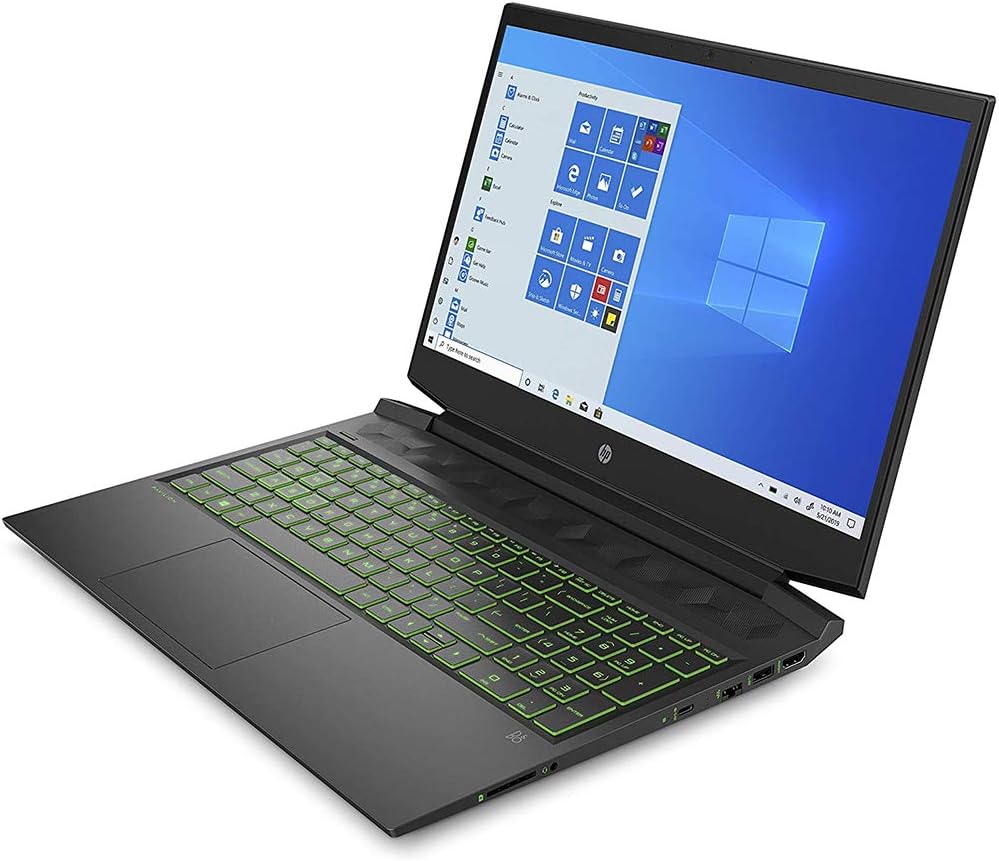 HP 16-a0030nr Pavilion Gaming 16 Laptop NVIDIA GeForce GTX 1660 Ti Max-Q Intel Core i7-10750H 16GB DDR4 RAM, 512GB PCIe NVMe SSD, 16.1' Full HD Windows 10 Home Backlit Keyboard(16-a0030nr, 2020 Model)