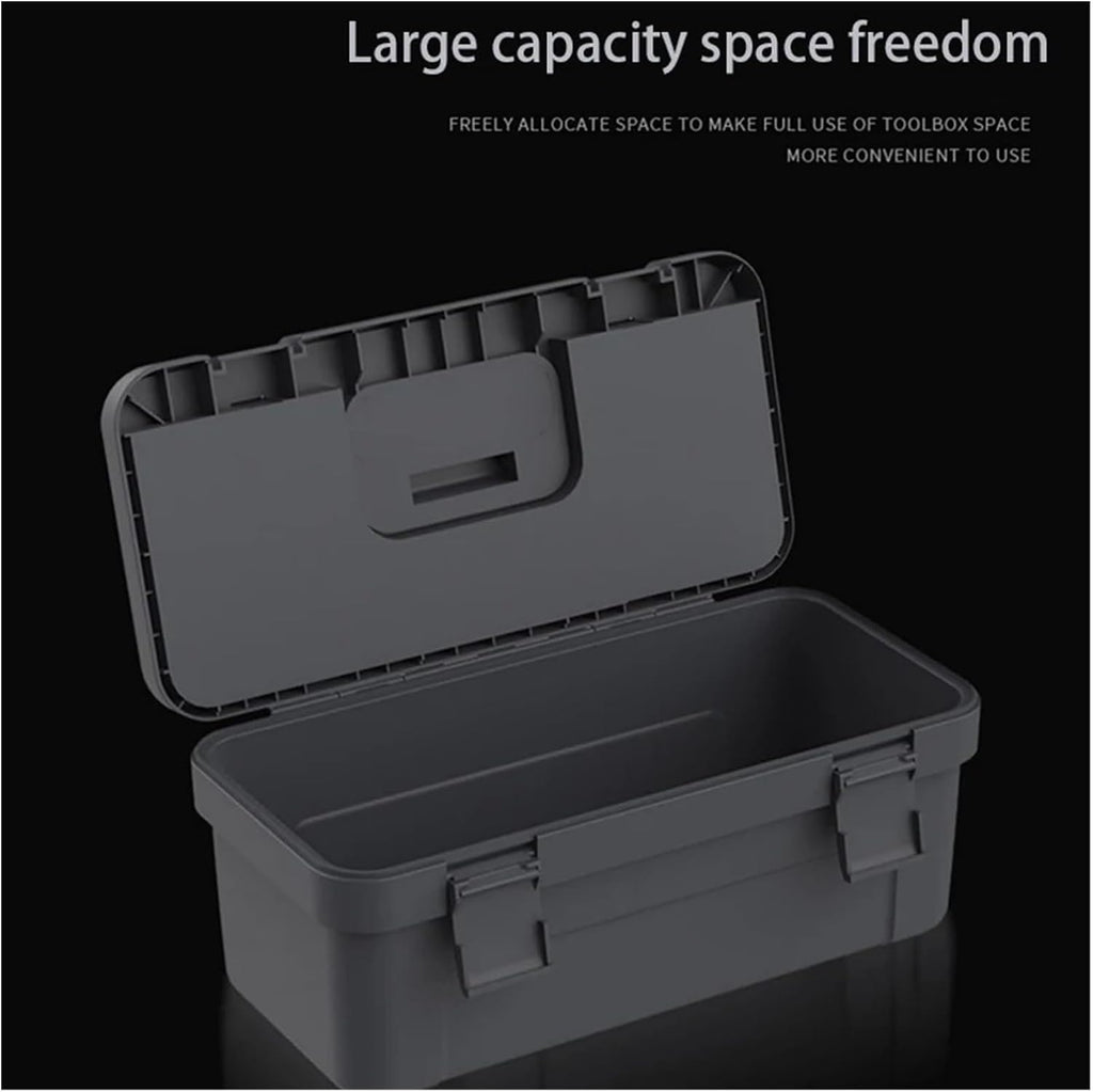 Tool Box Multifunctional 17 Inch Toolbox Wear-Resistant Waterproof Household Portable Storage Box Electrician Carpentry Special Tool Chest Tool Storage