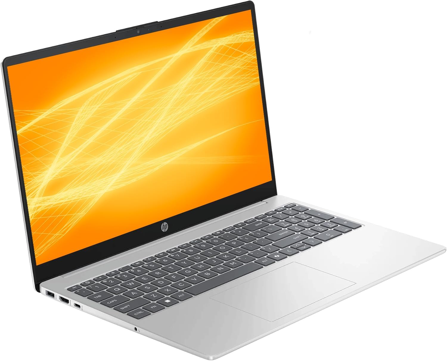 HP Lightweight 15.5' FHD IPS Touchscreen Laptop, Ryzen 7 7730U Processor Up to 4.49GHz, 16GB Ram, 512GB SSD, HDMI, Windows 11 OS, Star Silver, Renewed