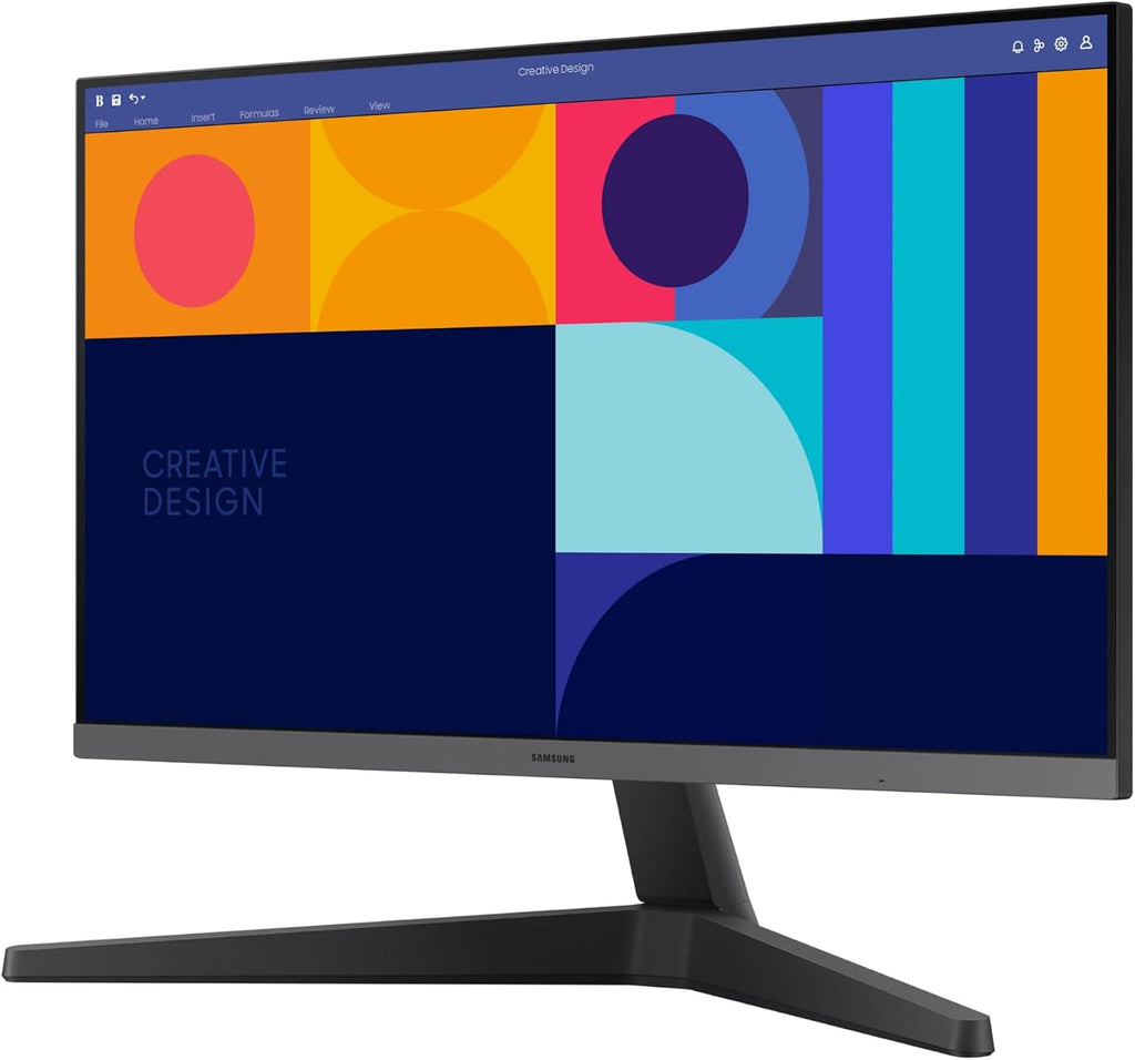 Samsung 27-Inch S33GC Series Business Essential Computer Monitor, IPS Panel, Tilt Only Display Stand, 100Hz, HDMI and DisplayPort, AMD FreeSync, Advanced Eye Care LS27C332GANXZA, 2023