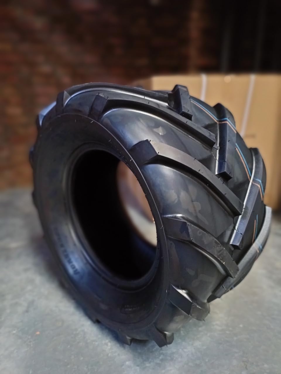 2 NEW HORSESHOE 23x10.50-12 8Ply Ditch Tiller Trencher AG Farm Garden Tractor Lawn Riding Super Duty Lug Tires Tubeless 23x10.5-12 ATV1 T148