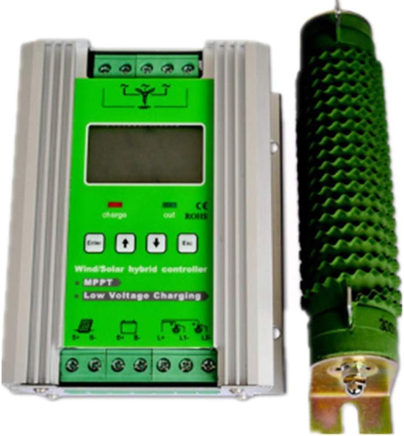 800W Wind-Solar Generator Kit: 400W Wind Turbine + 4x100W Solar Panels + 1000W 12V/24V-110V/220V/230V Inverter &Hybrid Controller