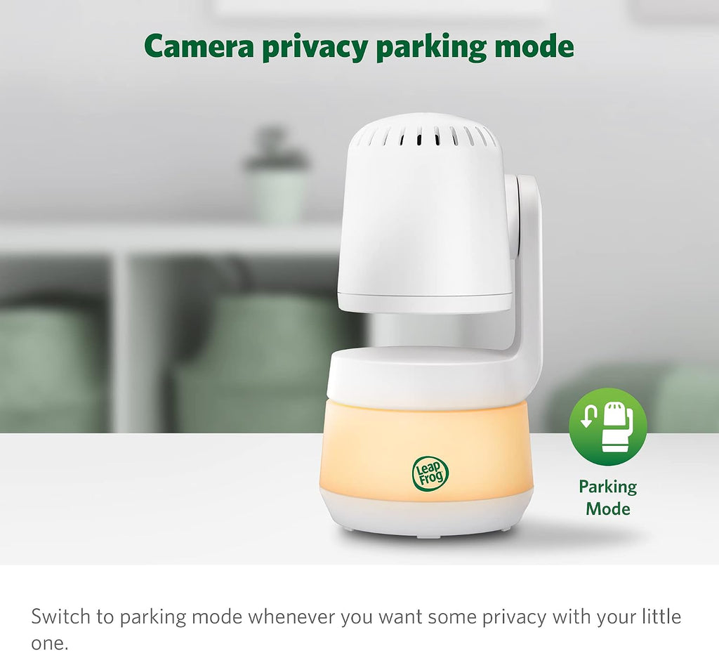 LeapFrog LF930HD Baby Monitor, 7' 720p HD Display,Video Baby Monitor with Camera and Audio, 1080p Smart Remote Access,360° Pan & Tilt,Color Night Light &Vision, Two-Way Intercom