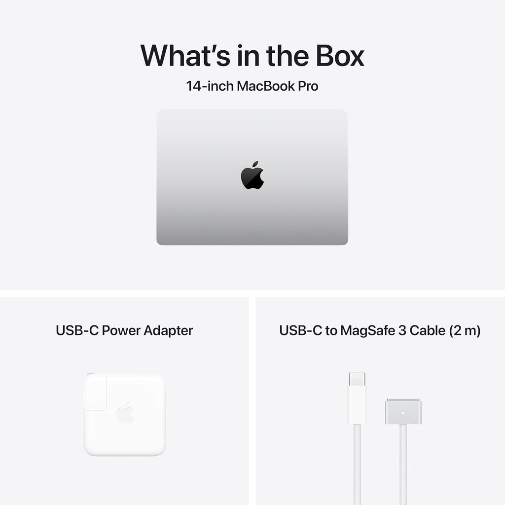 Apple 2025 MacBook Pro Laptop with Apple M5 chip with 10‑core CPU and 10‑core GPU: Built for AI, 14.2-inch Liquid Retina XDR Display, 24GB Unified Memory, 1TB SSD Storage; Silver