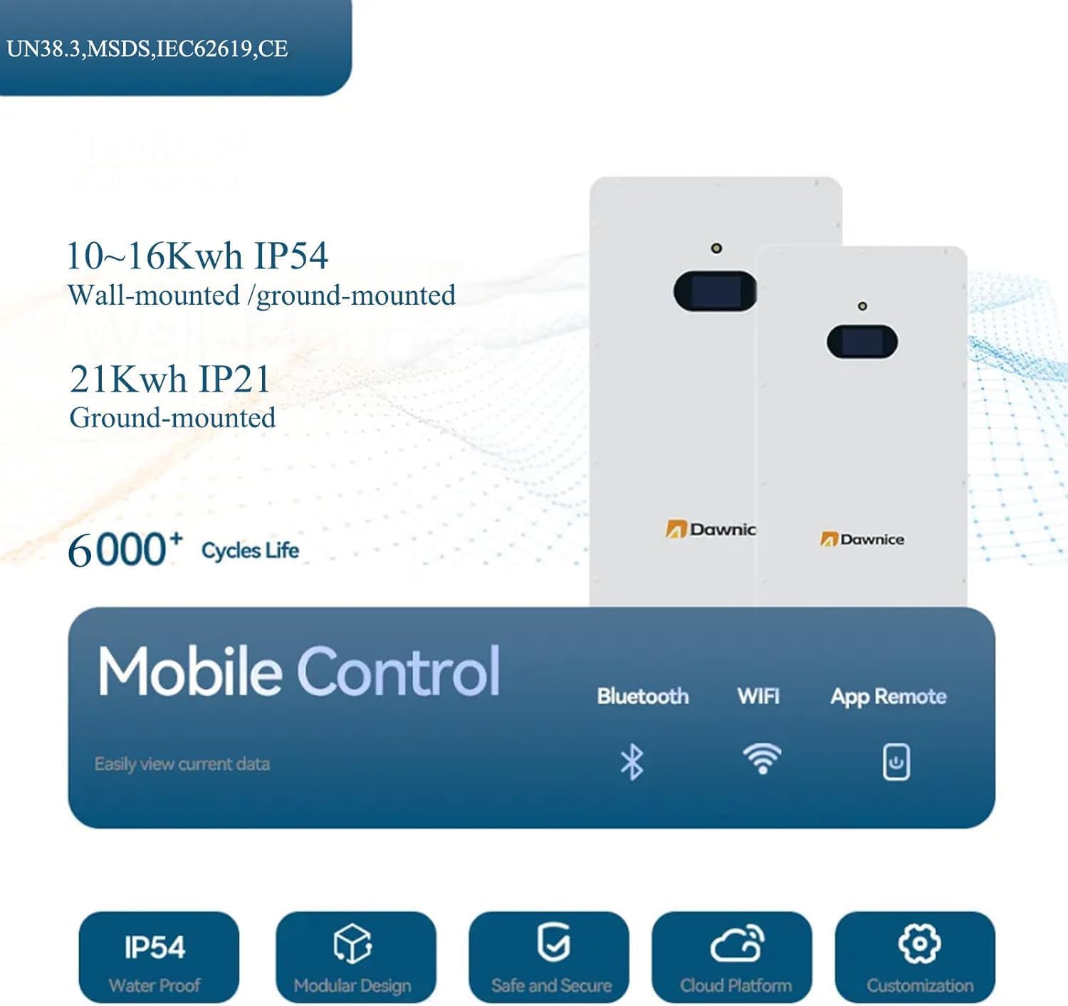 11KW Off-Grid Solar Power System Complete Kit with 20PCS Bificial 550W Solar Panels 10KW Solar Storage Inverter with MPPT Controller 48V 410Ah 21Kwh LiFePO4 Battery 120/240Vac