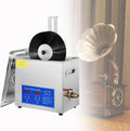 Phonograph Disc Ultrasound Washing Machine, 8 Records Vinyl Sonics Cleaner, 6L Ultrasonic Vinyl Records Cleaning Machine