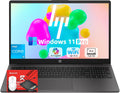 HP 15.6' Laptop 2025 Student Business Slim Computer - Copilot AI, Intel i3 1315U(up to 4.5GHz), 16GB RAM, 512GB SSD, Wi-Fi 6, HDMI, USB-C, w/Redragon Accessory, Windows 11 Pro, for Home or Work