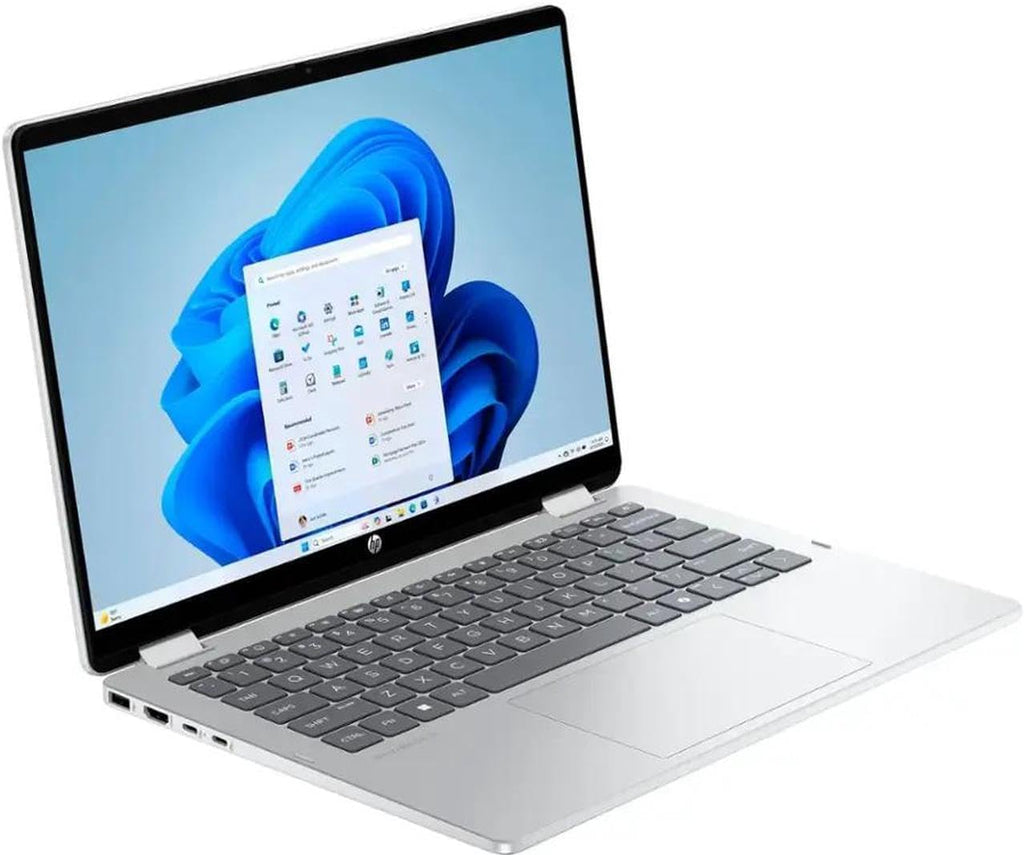 HP OmniBook 5 Flip 2-in-1 14' FHD+ Touchscreen Laptop, Intel Core 7 150U, Intel Graphics,16GB DDR5, 512GB SSD, Copilot, Backlit Keyboard, Win 11 Pro, Silver