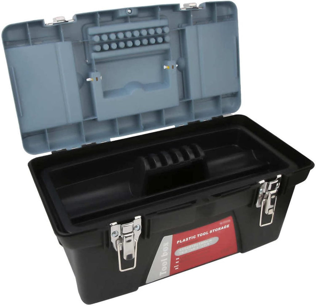 Portable Tool Box Portable Tool Box Organizers and Storage Hardware Repair Tools Container with Handle Household Tool Case Small Parts Box (Size : Large)