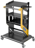 Tool Box 3 Tier Tool Cart Car Repair Workshop Auxiliary Equipmen Toolbox Storage Heavy Duty Cart Tool with Lockable Casters Tool Storage
