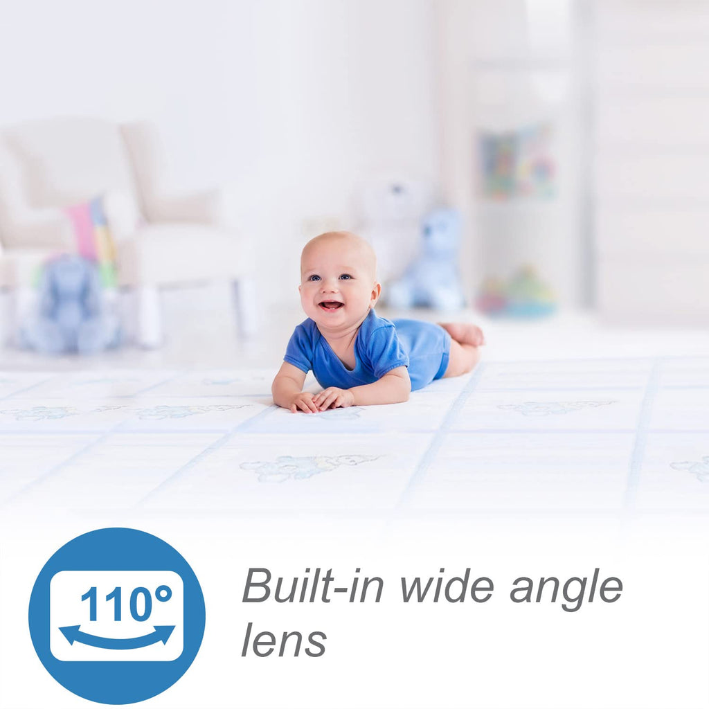 VTech RM7764-2HD Smart WiFi Baby Monitor with 2 Cameras, 1080p HD Video, 360° Pan & Tilt, 10x Zoom, 7' HD Parent Unit, Night Vision, Soothing Sounds, 2-Way Talk, Temperature & Motion Detection