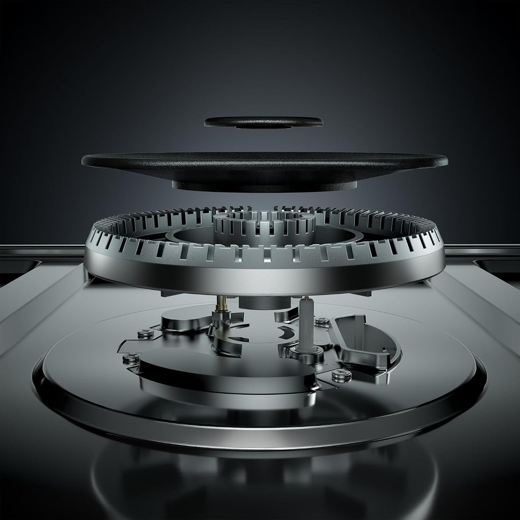 Empava 36 Inch Gas Stove Cooktop 5 Italy Sabaf Sealed Burners NG/LPG Convertible in Stainless Steel