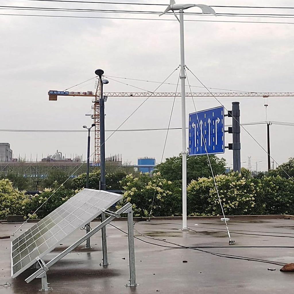 300W / 400W / 500W Permanent Magnet Wind Turbine For Home, Solar Hybrid Power, Automatic Outdoor Rooftop Or Farm Use(400w)