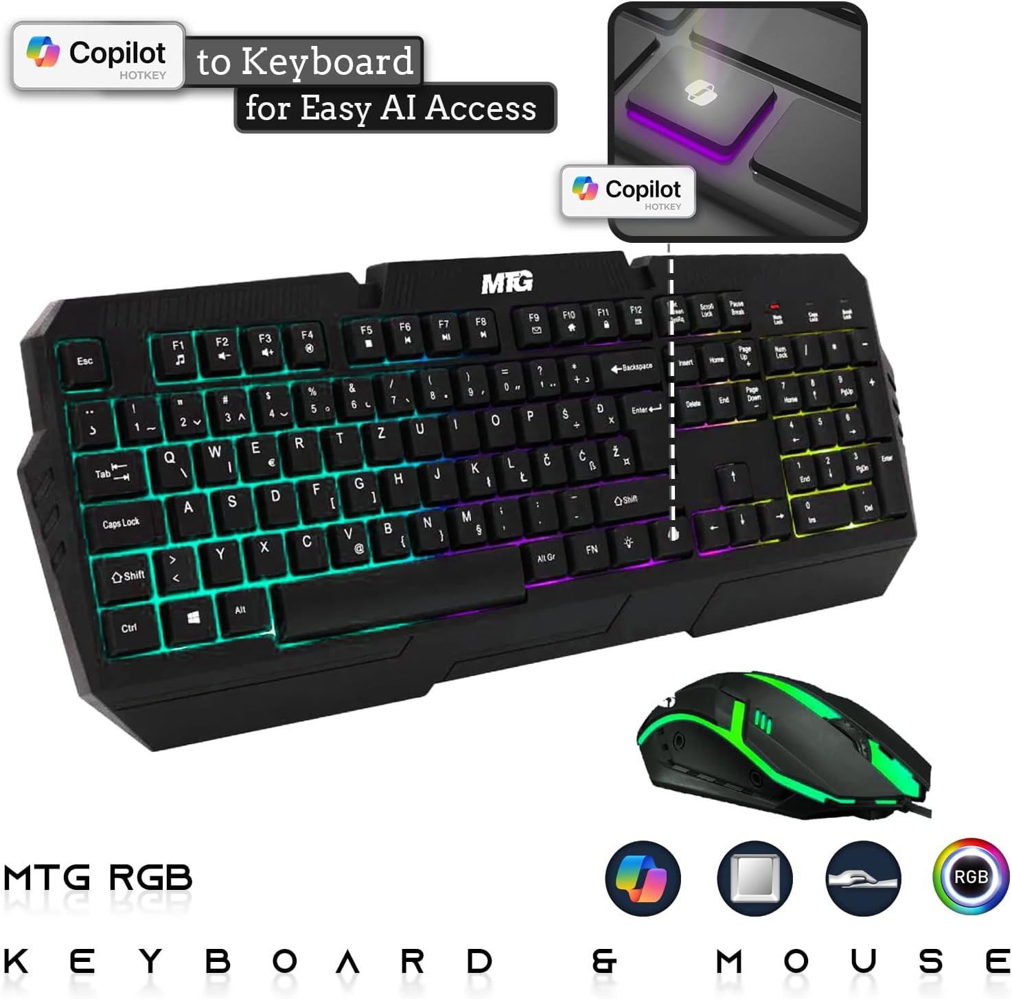 Dell Optiplex Tiny Mini Desktop PC, Intel Core i5, 32GB RAM, 1TB SSD with 32 inch Curved Monitor, AI Enabled RGB Keyboard Mouse, RGB Soundbar and Webcam Windows 11 Pro (Renewed)