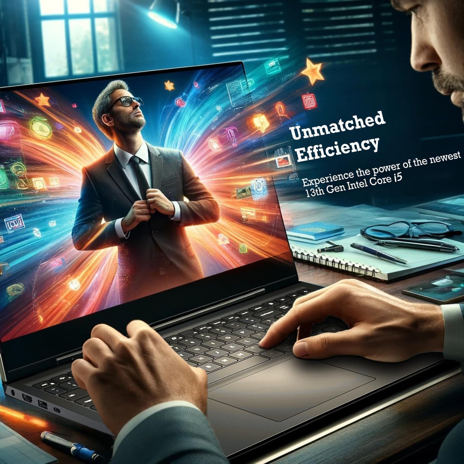 Dell Inspiron 15.6' FHD Touchscreen Laptop | Intel Core i5-1334U CPU | 64GB RAM | 2.5TB Storage (2TB PCIe SSD + 512GB External) | Long Battery Life | Win 11 with Office 365 for The Web | w/o Mouse