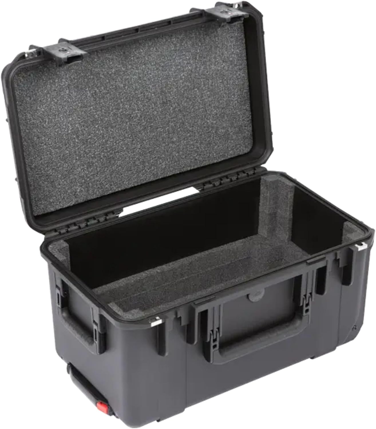 SKB iSeries 3U Shallow Fly Rack, Waterproof Polypropylene Hard Case with Durable Latches for Travel and Storage, Ideal for Musicians, 9 Inch, Black