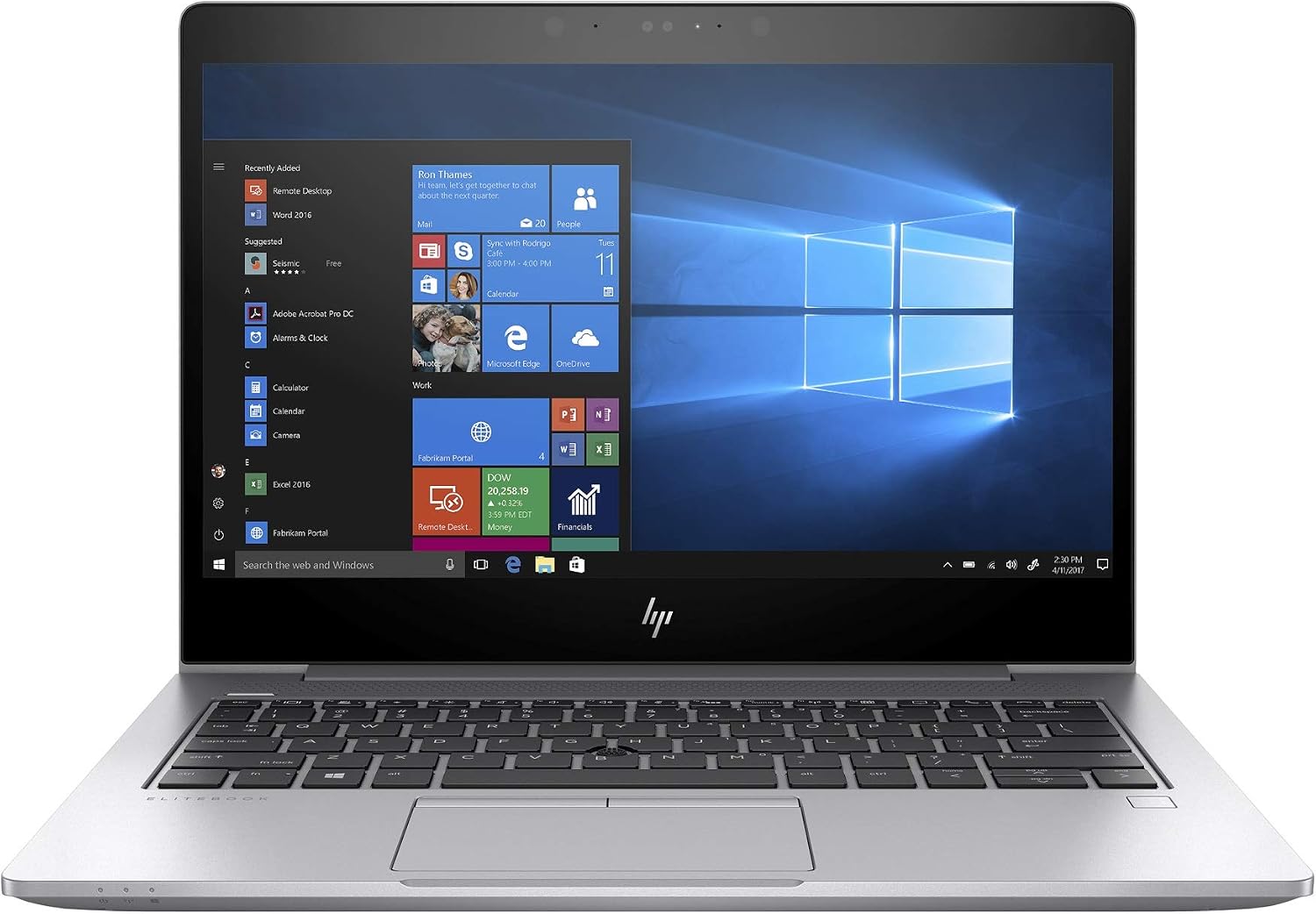 HP EliteBook 830 G5 13.3' FHD Core i7-8650 1.9GHz 32GB RAM 1TB Solid State Drive, Fingerprint Reader, Windows 11, CAM, (Renewed)