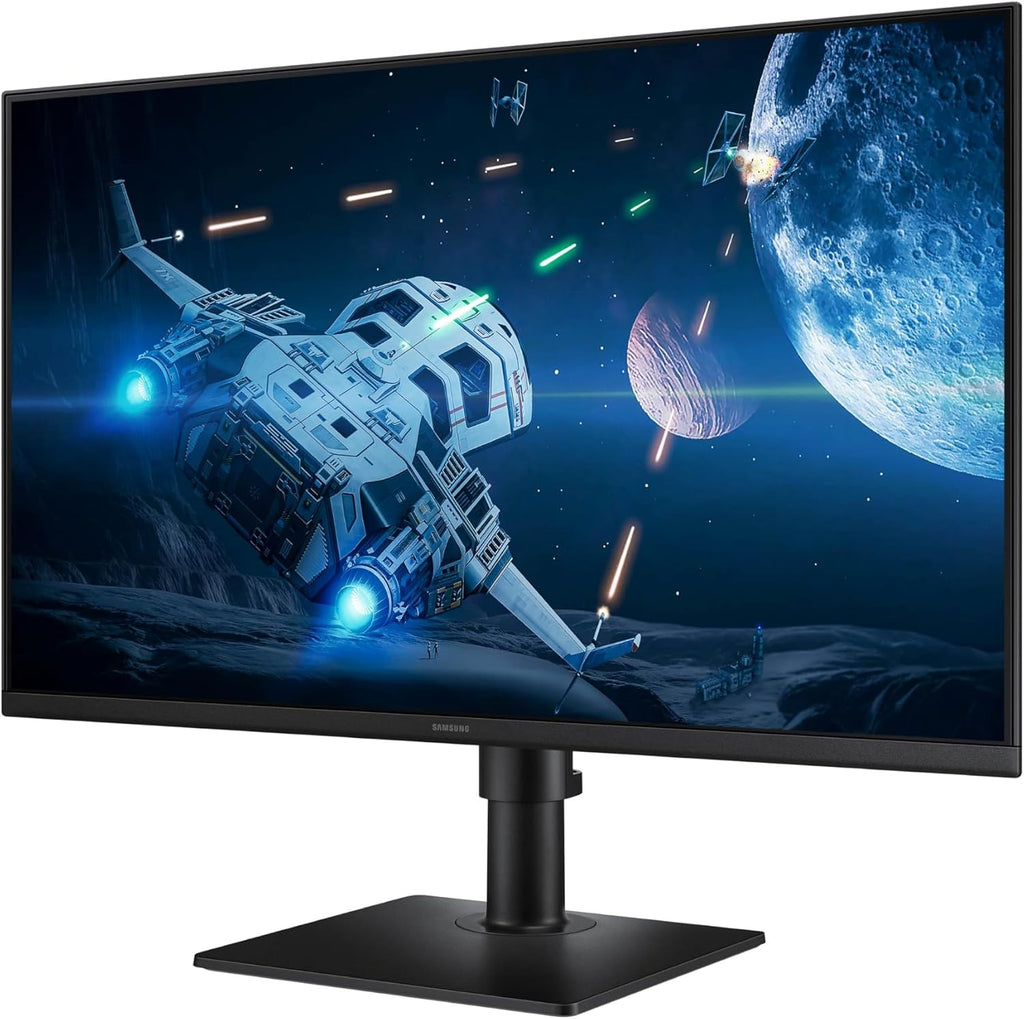 Samsung 27' (S40GD) Borderless Business Monitor with IPS Panel, 100Hz Refresh Rate, Eye Saver Mode, Ergonomic Design, Game Picture Mode, LS27D408GANXGO