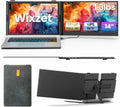 Laptop Screen Extender, Ultra-Thin 14' FHD 1080P IPS Portable Monitor for 13'-17' Laptop, 1.3lbs Lightweight Dual Monitor Extender, Plug & Play for Wins/Mac/Android/Chrome