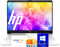 HP 2025 Latest 15.6'' Limited Edition with Microsoft Office 365, Powerful Intel 4-core Processor, 8GB RM, 256GB, 15.6' Micro Edge LED Display, SD Card Reader, HDMI, Windows 11 Pro, WOWPC USB