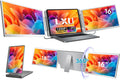 LXU 16' Laptop Screen Extender, 1200P 16:10 IPS Laptop Monitor Extender, Portable Extended Monitor for Laptops 12~18.5', Monitor Extension for Windows, MacBooks(Not for M1 M2 M3), No Driver Needed