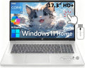 HP 2025 Copilot AI Laptop Computer for Business, 17.3' HD+ Touchscreen, Intel 10-Core i5-1334U (up to 4.6 GHz), 16GB RAM 256GB SSD, FP Reader, Windows 11 Home, Wi-Fi 6, Numeric Keypad, w/Accessory