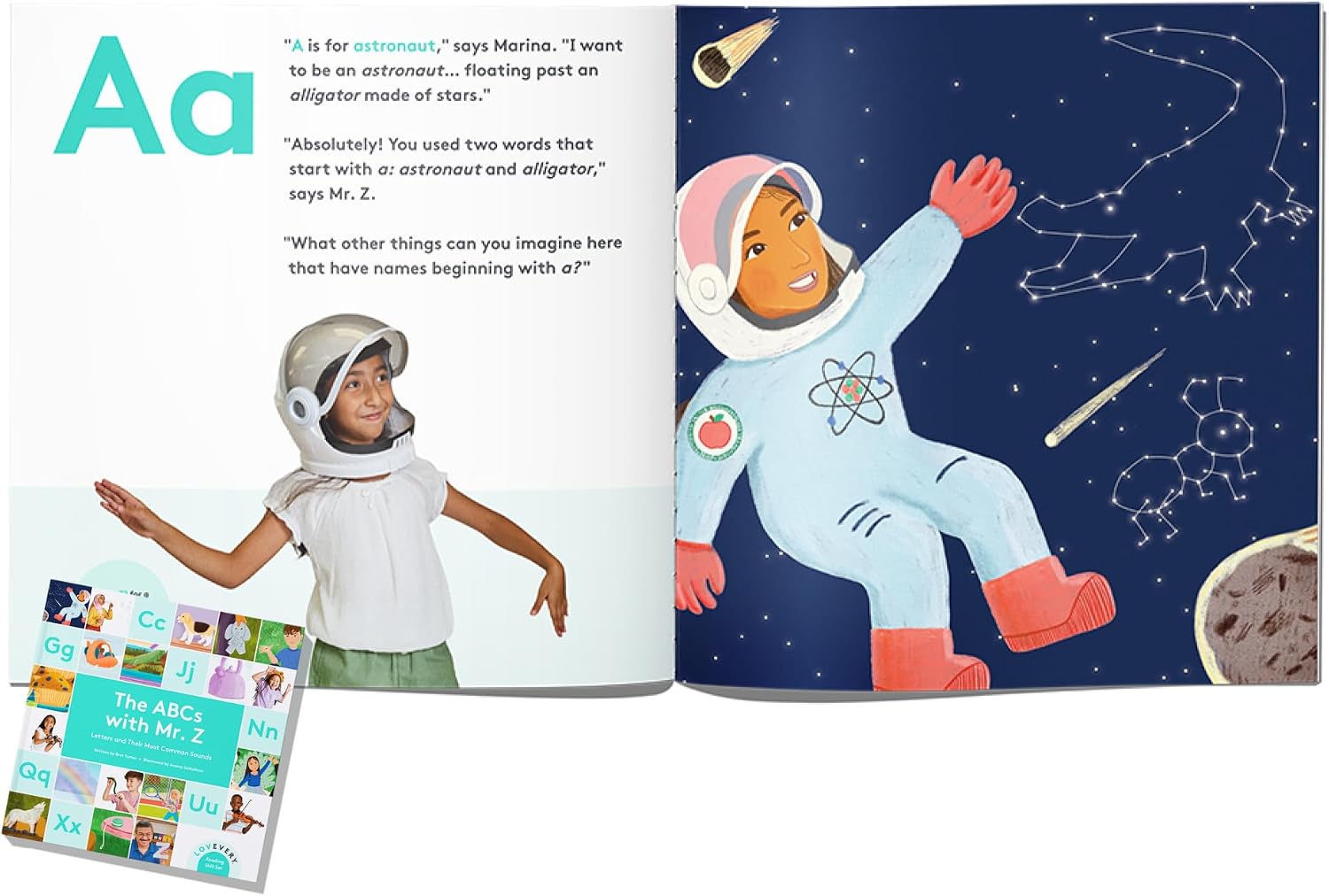 Lovevery Reading Skill Set, Learn to Read for Pre-K and Kindergarten, Fun Phonics Games and Books, Part 1