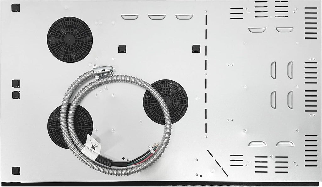 Equator 36-inch Electric Hybrid Cooktop with 3 Induction & 2 Ceramic Burners Dual Cooking Modes for Flexible, Fast, and Efficient Cooking Sleek Built-in Design