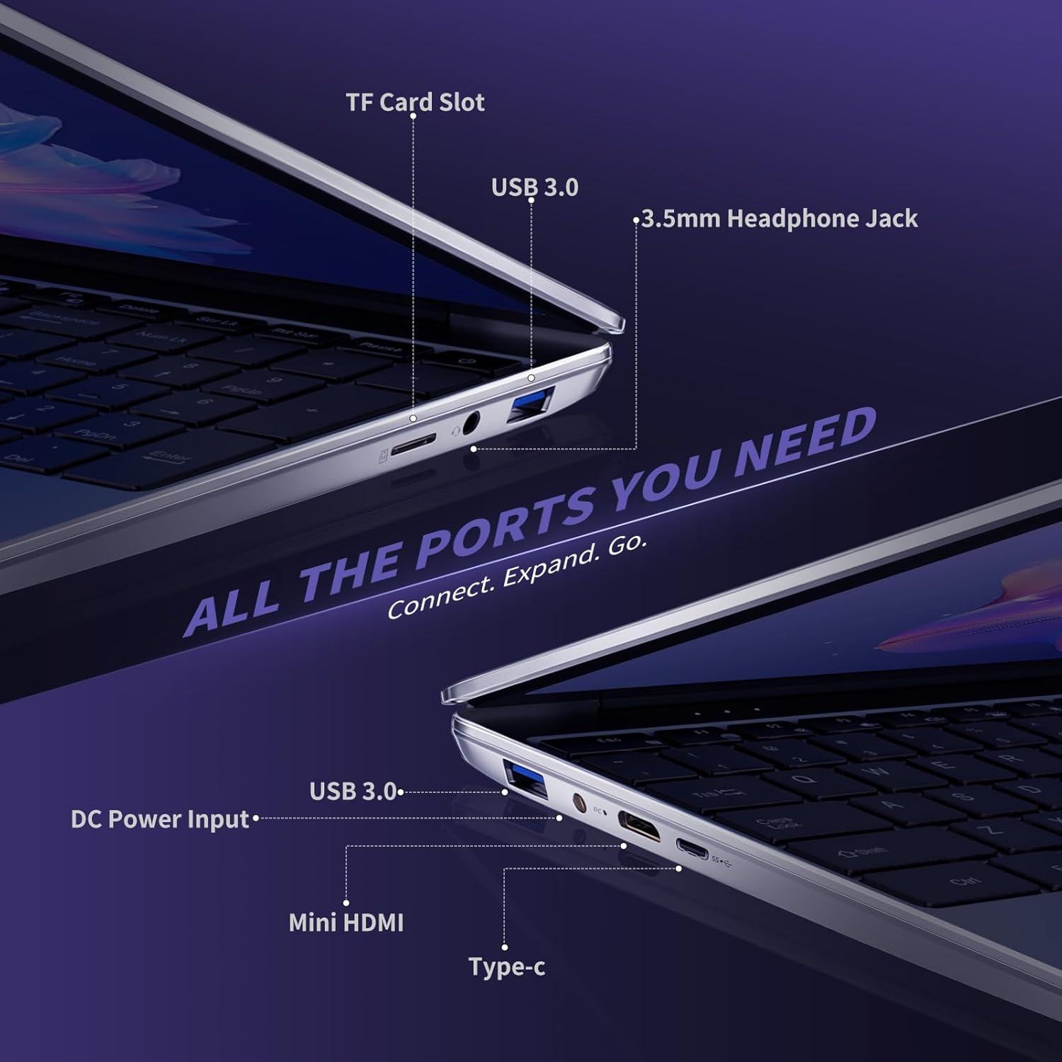 2026 15.6' Traditional Laptop Computer, Core i7 7600U 3.9GHz, 16GB RAM 1TB SSD, FHD IPS Display, Windows 11 Pro with Office 365, Type-C Charging, Backlit Keyboard, 3.5lbs