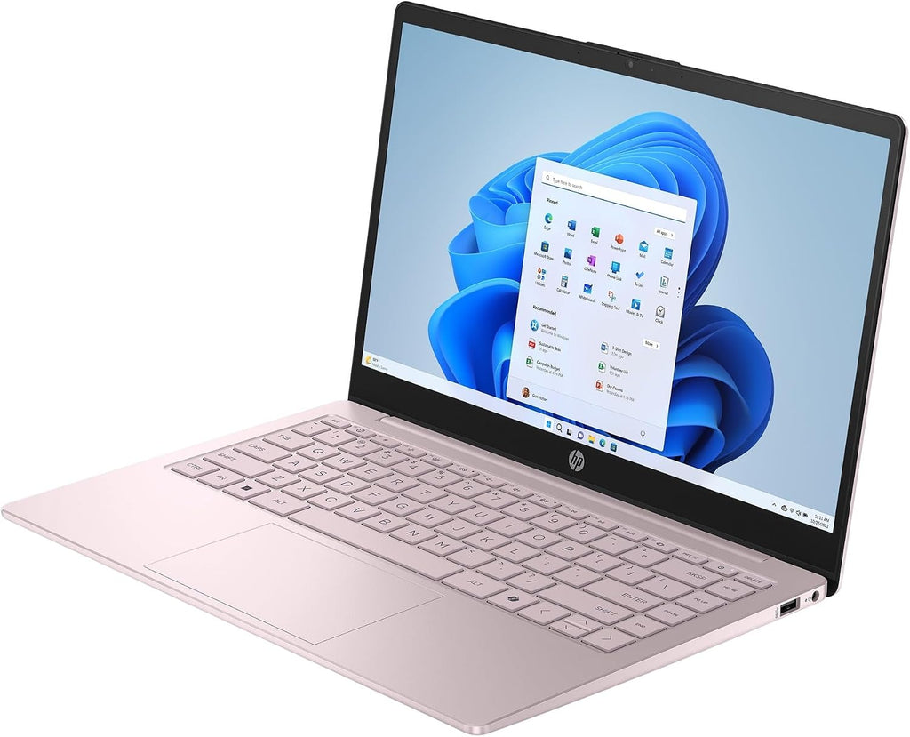 HP 14-EP200 2025 Laptop, 4-Core Intel Processor N150, 14' WXGA HD Display, Intel Graphics, 32GB DDR4 1TB SSD, Wi-Fi 6, Win10 Home