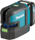 Makita SK106GDZ 12V CXT Self-Level Cross-Line/4 Pt. Green Laser