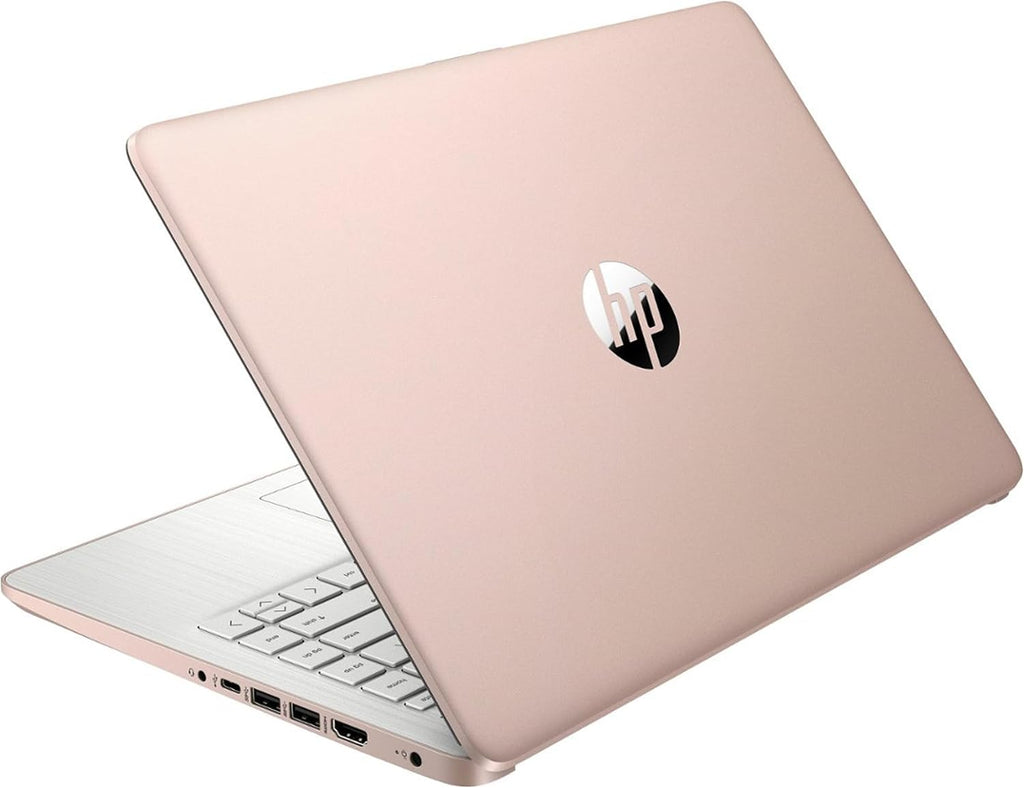 HP Stream 14' HD BrightView Laptop, Intel Celeron N4120 Processor, 16GB RAM, 64GB SSD, Intel UHD Graphics, 720p Webcam, WiFi, HDMI, Win 11 S, Gold (Renewed)