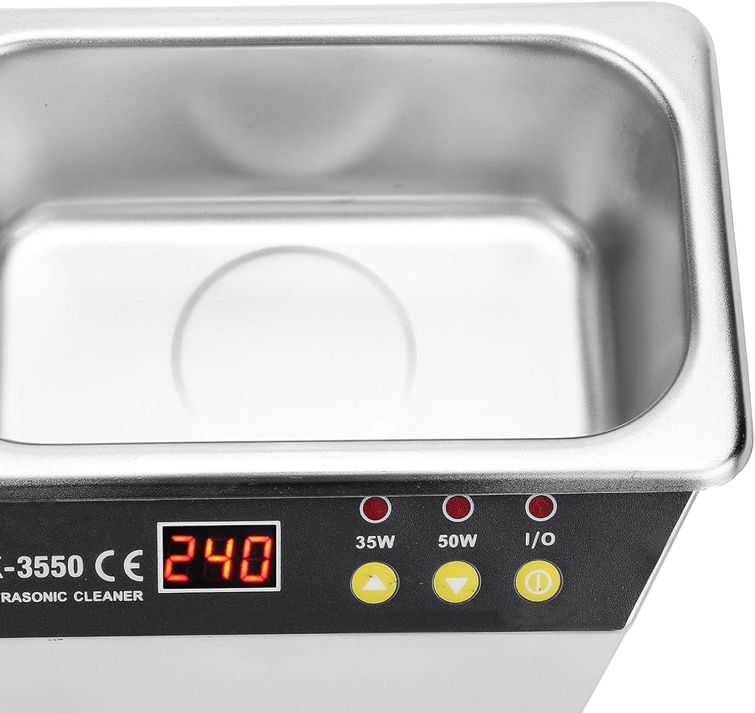 TsoLay Ultrasonic Cleaner, 40-43kHz Advanced Ultrasonic Cleaner, 35W/50W Professional Stainless Steel Jewelry Cleaner Machine with Digital Control, for Jewellery Watches Rings Washing Machine