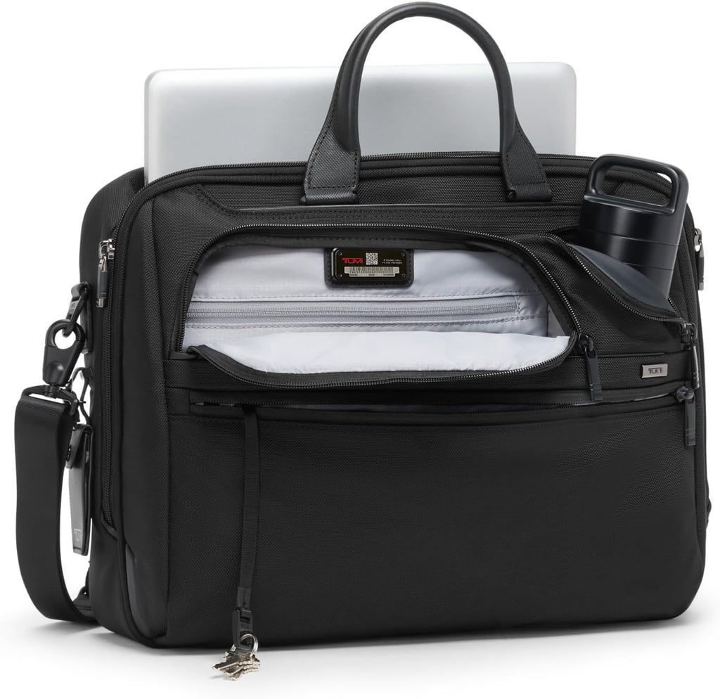 TUMI - Alpha Large 17' Laptop Briefcase - Professional Briefcase for Commute or Travel - Padded Compartment Fits 17' Screen