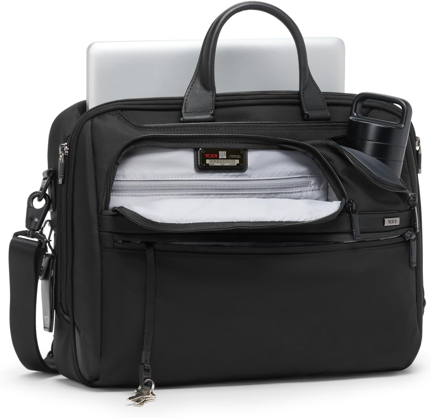 TUMI - Alpha Large 17' Laptop Briefcase - Professional Briefcase for Commute or Travel - Padded Compartment Fits 17' Screen