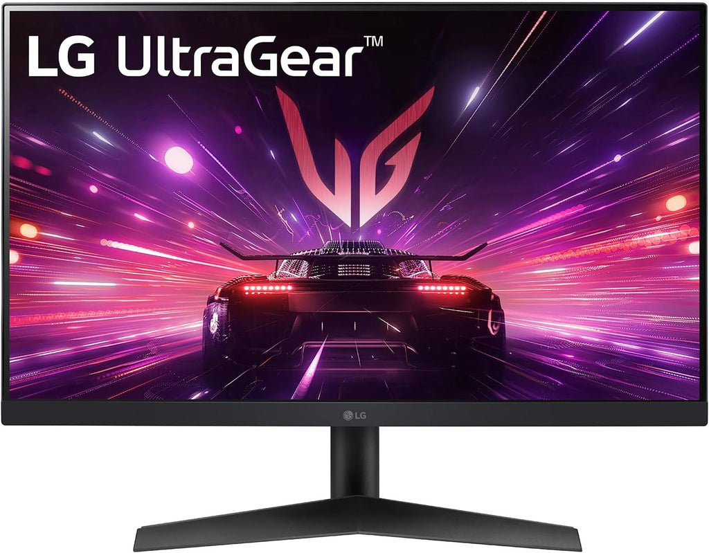 LG Ultragear 24GS60F-B.AEUQ PC Gaming Monitor 24 - IPS Panel FHD Resolution (1920 x 1080), 1ms GtG, HDR 10, sRGB99%, AMD FreeSync, Compatible with NVIDIA G-Sync, Tiltable, DisplayPort 1.4, HDMI 2.0