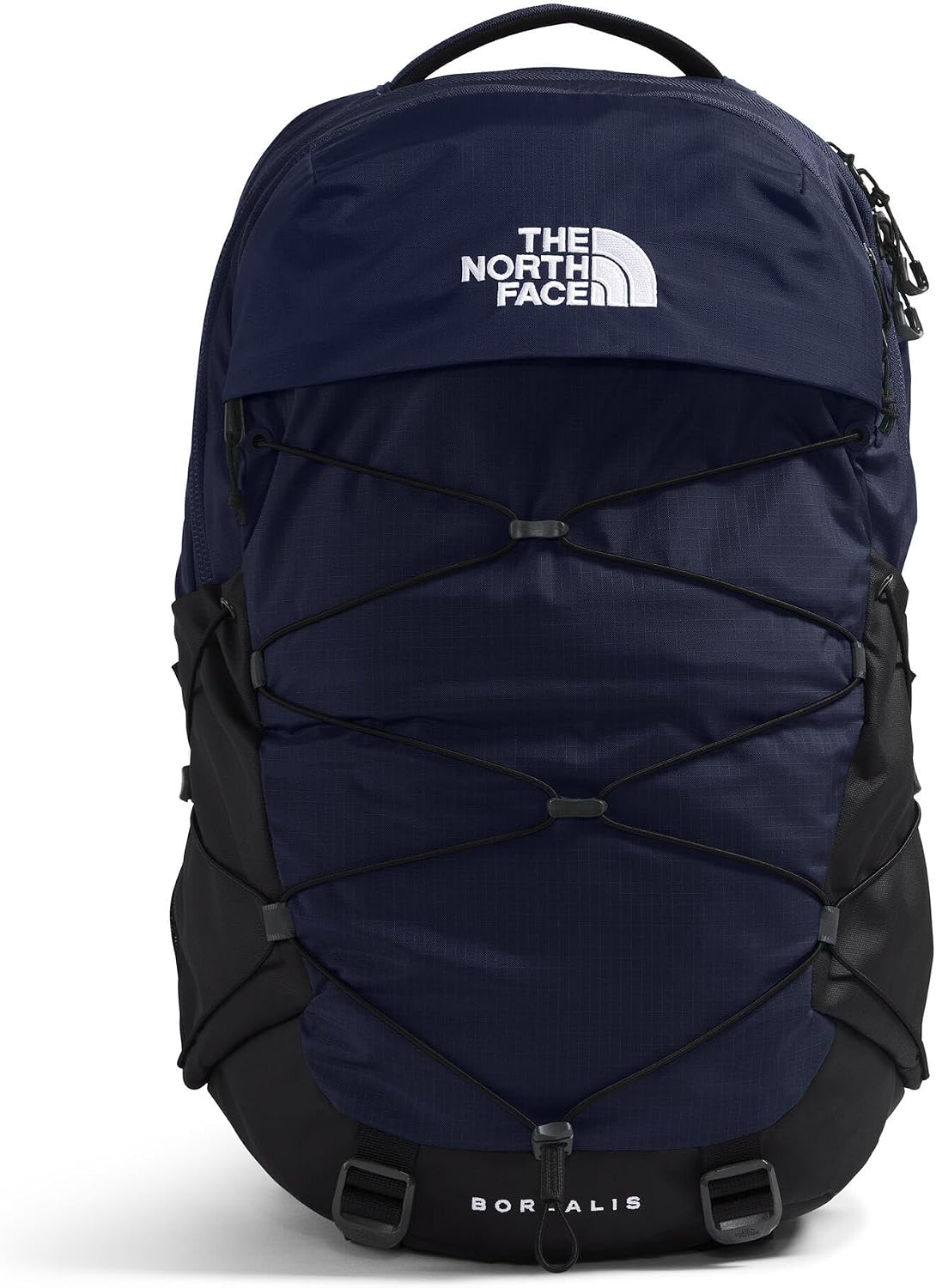 The North Face Borealis Commuter Laptop Backpack - Water Repellent, Laptop Sleeve, Large Main Compartment, TNF Navy/TNF Black-NPF, One Size