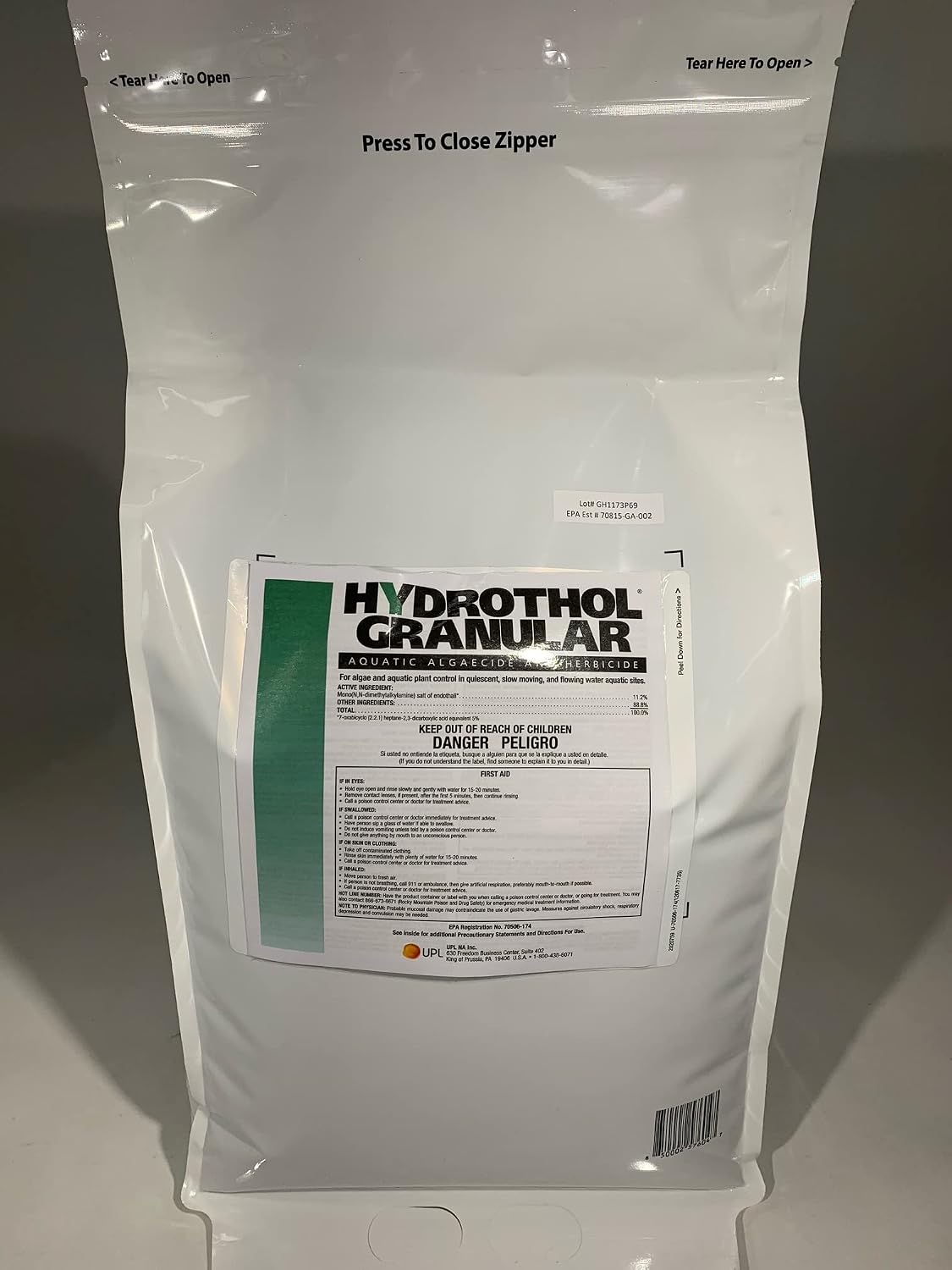 Hydrothol Granular Aquatic Algaecide and Herbicide (20lb)