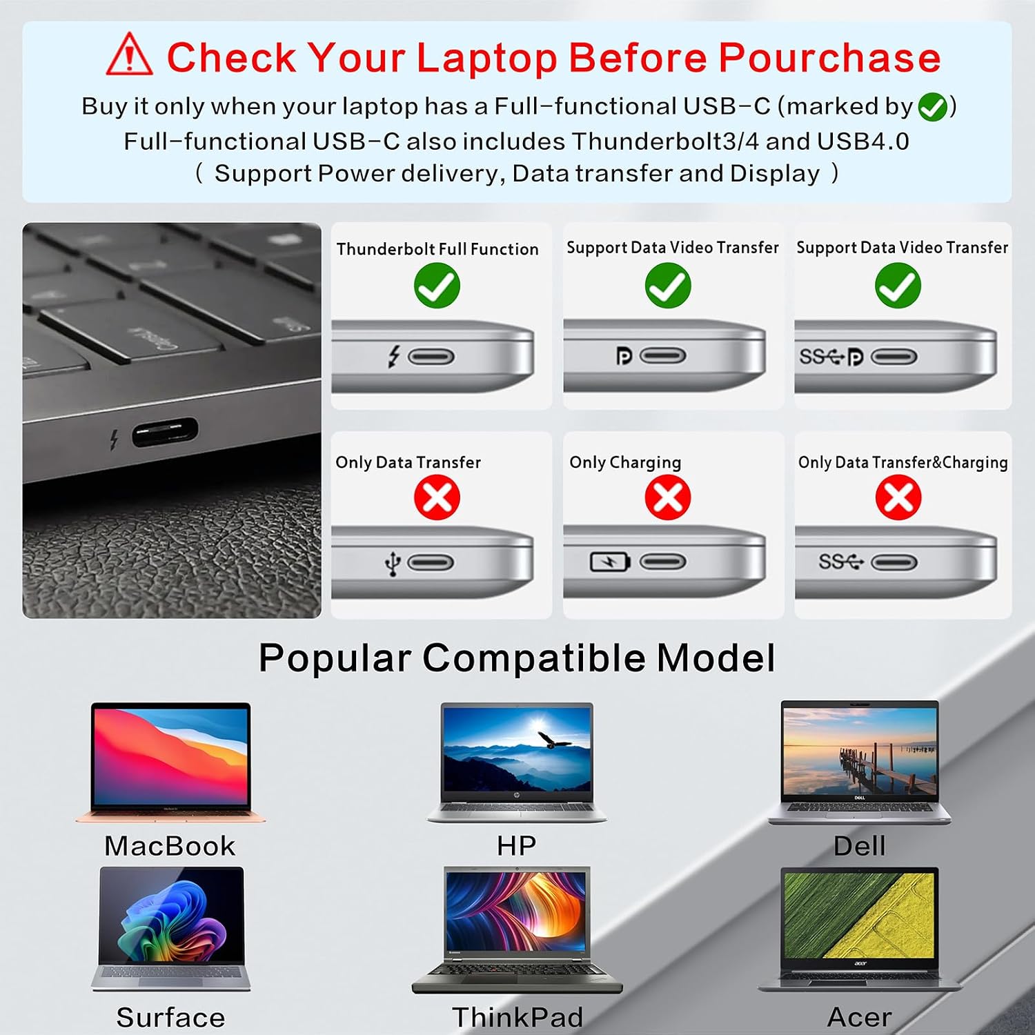Laptop Docking Station Stand 11-IN-1 Triple Display HDMI DP 4K60Hz Gigabit Ethernet USB3.1 PD100W SD/TF Card Reader Audio 360°Swivel Laptop Stand with USB Hub for MacBookPro/Air/Dell/HP/Surface/Lenovo