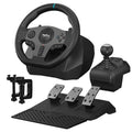 PXN V9 Gaming Racing Wheel pc Steering Wheel With Pedals and Shifter 270/900° Dual-Motor Feedback Driving gaming Racing Wheel for PC,PS4,PS3,Xbox One, Xbox Series X/S,N-Switch