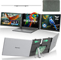 Blackview DCM6 Triple Laptop Screen Extender,14' 1080P FHD IPS Portable External Screen,Two Cable USB C Travel for 13-17'' Laptop,Plug & Play Compatible with Windows/Mac/Chrome OS and Mobile Devices