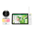 LeapFrog LF920HD Video Baby Monitor with 7' HD Screen - 720p Color Night Vision, 360° Pan Tilt 8X Zoom, Temperature & Humidity Sensor, Lullabies, 1000ft Range - No WiFi Needed