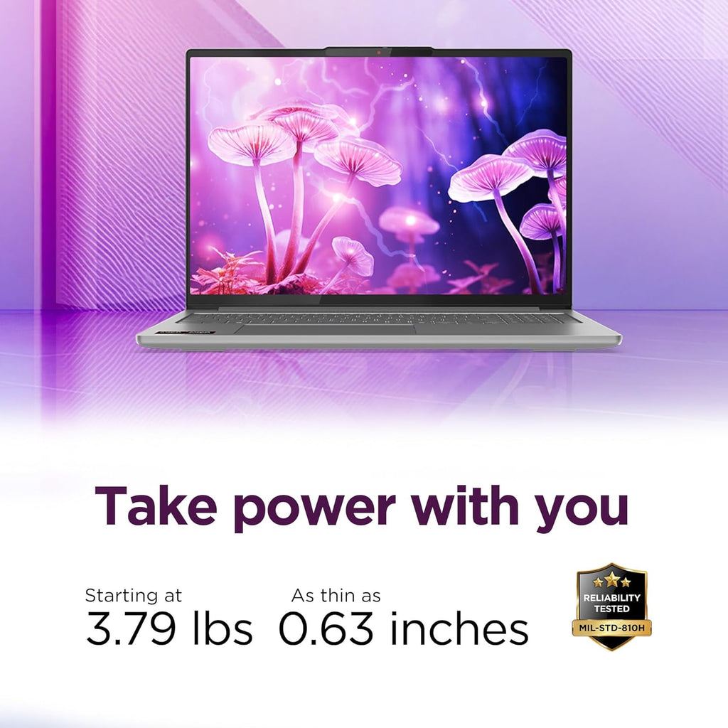 Lenovo IdeaPad Pro 5-2025 - 16' OLED 2880 x 1800 120Hz Display - 16GB Memory - 1 TB Storage - Ryzen AI 7 350 - NVIDIA GeForce RTX5050 - Windows 11 Home - Luna Grey