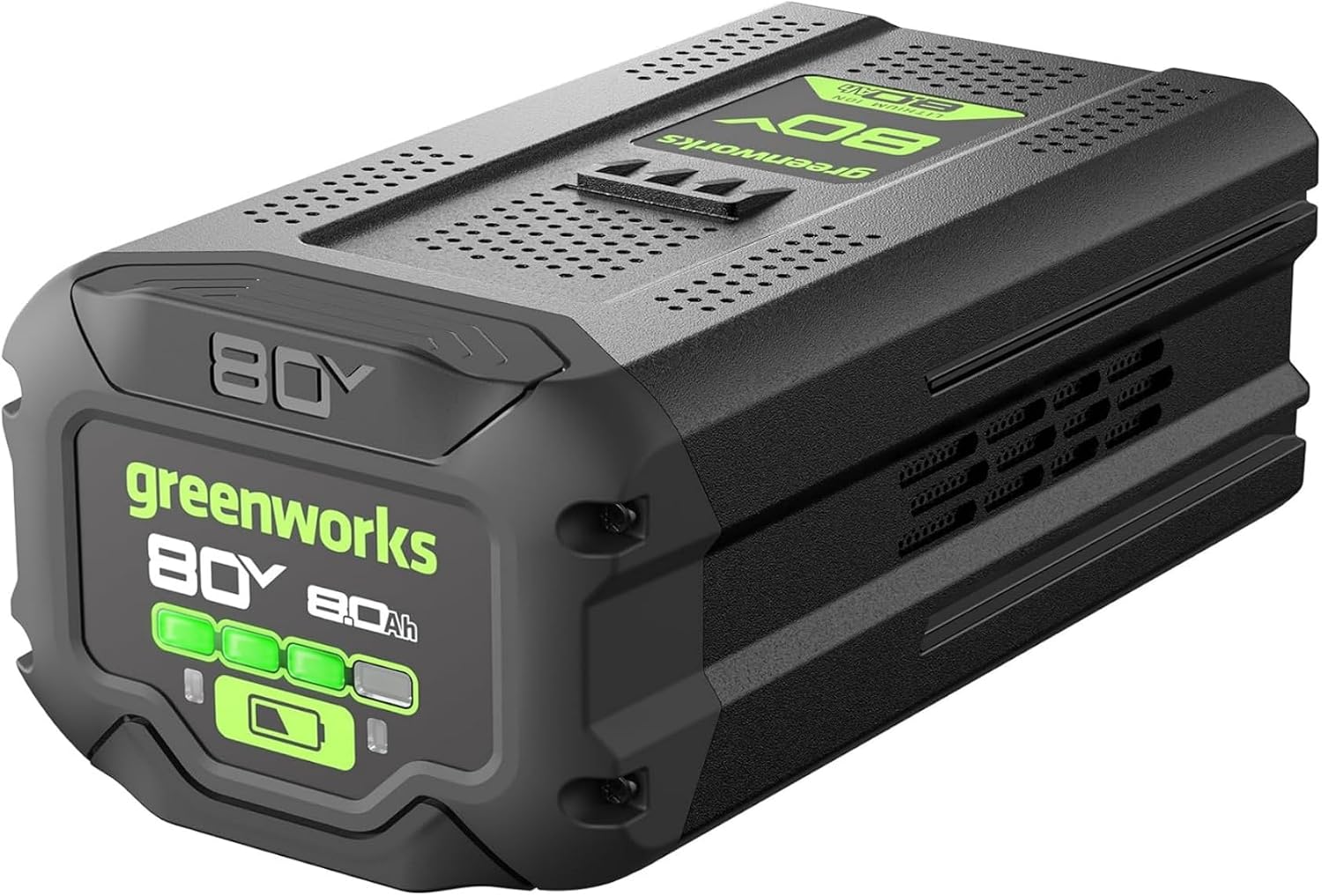 Greenworks 80V 8.0Ah Lithium-Ion Battery (Genuine Greenworks Battery / 75+ Compatible Tools)