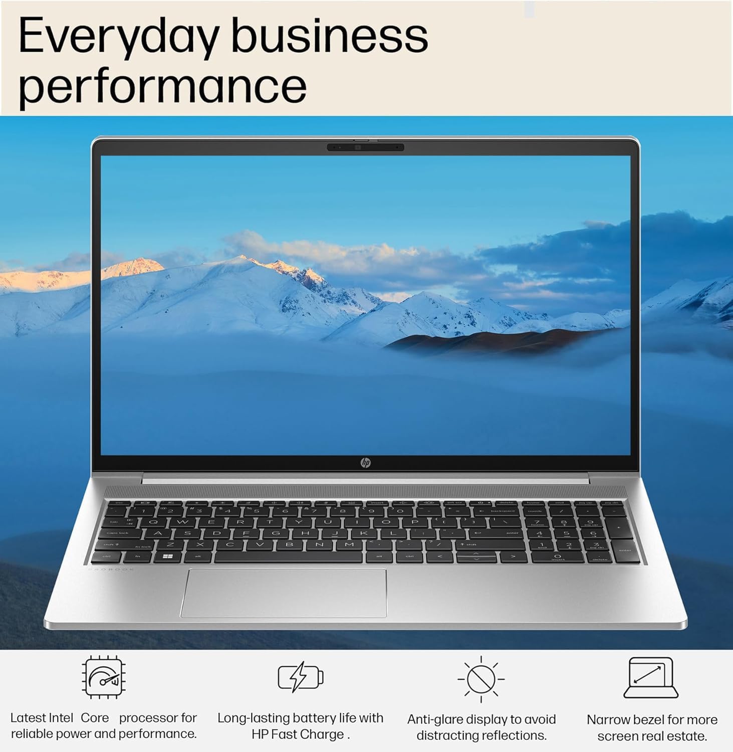HP ProBook 450 G10 Business Laptop (15.6' FHD Anti-Glare, Intel 10-Core i5-1334U (Beats i7-1255U), 32GB RAM, 1TB SSD), Backlit KB, Webcam, Wi-Fi 6E, Ethernet, Win 11 Pro w/ AI Copilot, Silver
