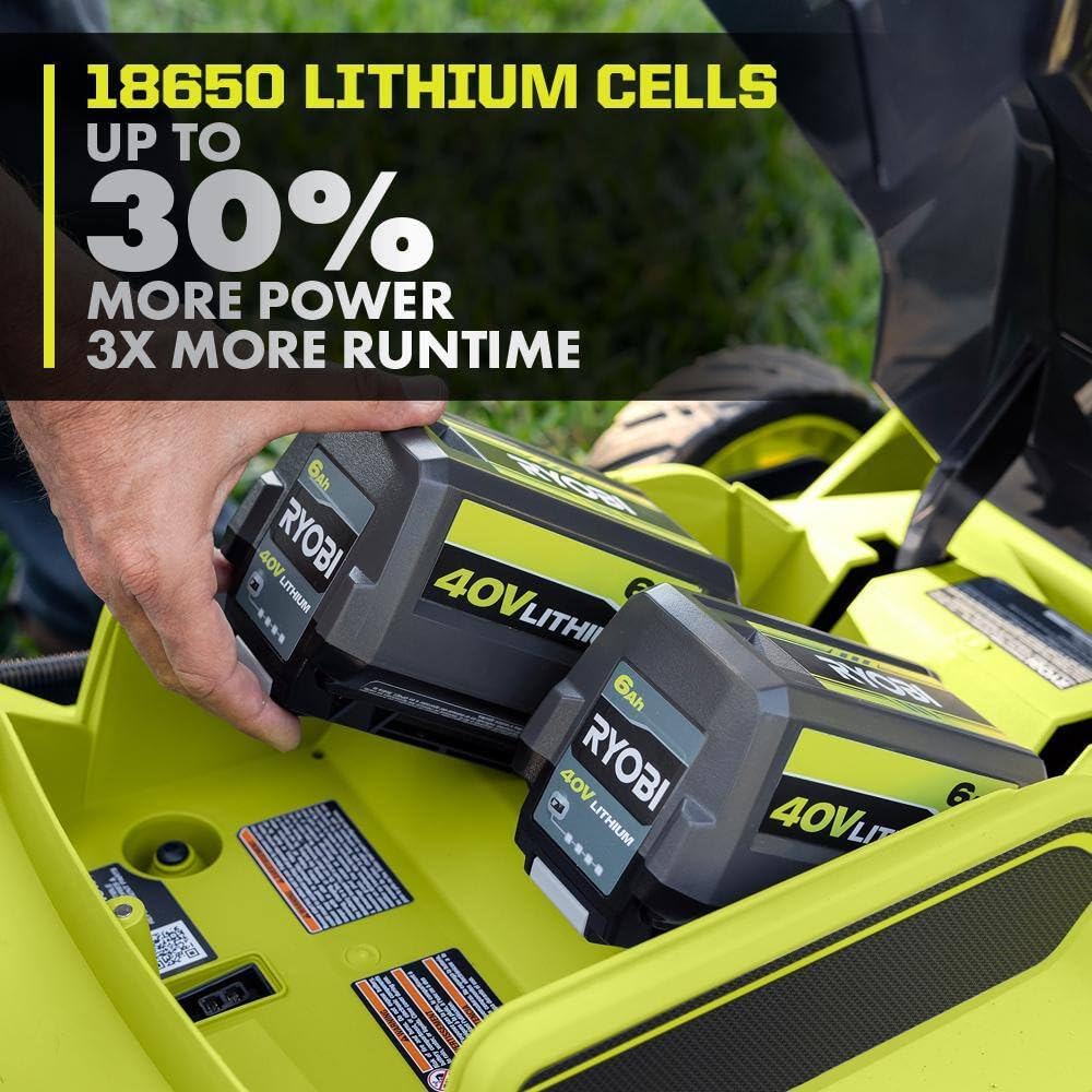 Ryobi 40-Volt Lithium-Ion 6.0 Ah High Capacity Battery