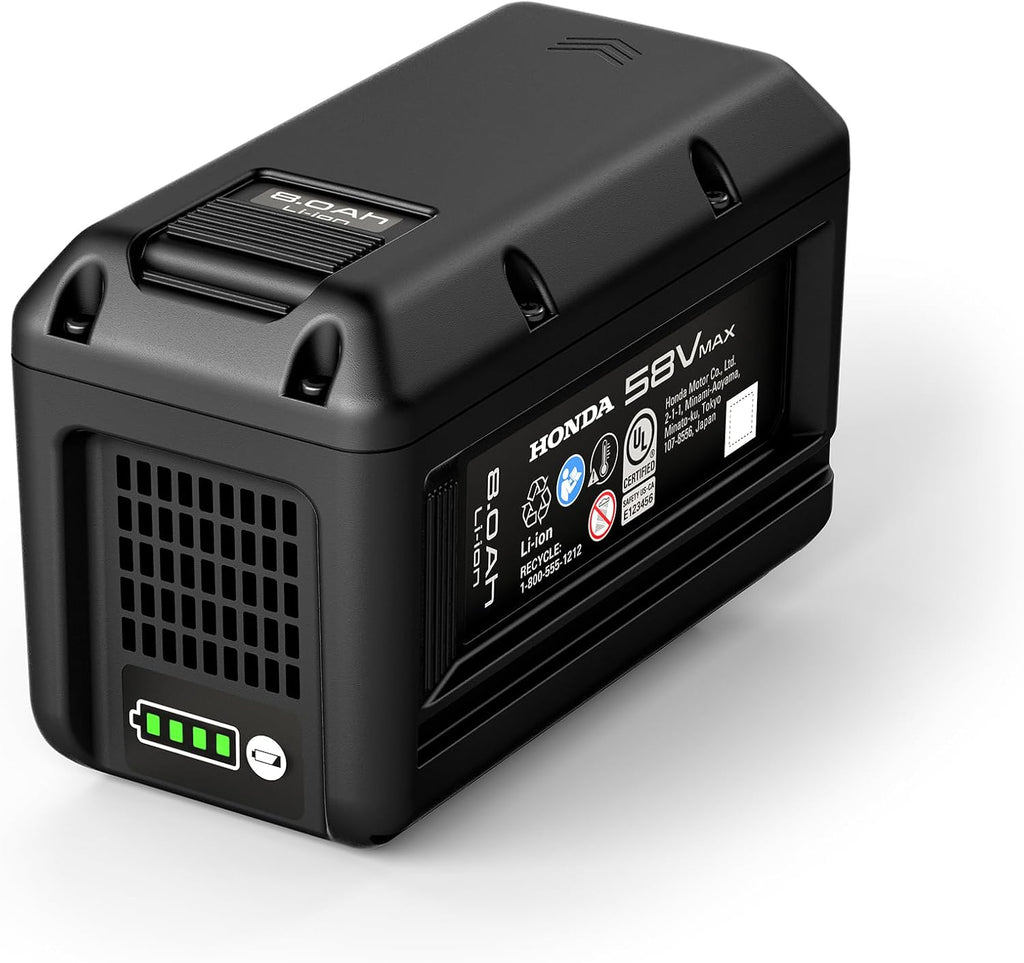 Honda DP5080 8Ah Lawn Mower Battery for HRN-BV, HRX-BV, HRX-BE, HRC-BE Variable Speed Self Propelled Lawn Mowers, Patented Connection for More Reliable Operation (DP5080CBNA)