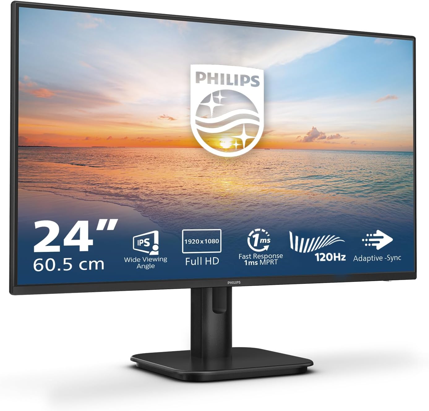 Philips E1N1100A/00 Led Display 60.5 Cm (23.8') 1920 X 1080 Pixels, W128899254 (Cm (23.8) 1920 X 1080 Pixels Full Hd LCD Black)