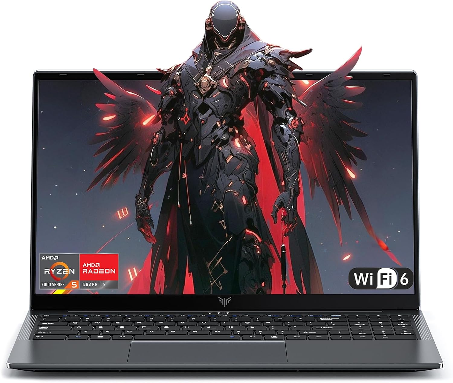 KAIGERR 2026 Light Gaming Laptop, ΑΜD Ryzen 7430U (Up to 4.3GHz), 16GB RAM 512GB NVMe SSD, 15.6in IPS Laptop Computer WiFi 6 Bluetooth 5.2, Numeric Keypad, Home Laptops Office Laptops, HDMI Type-C