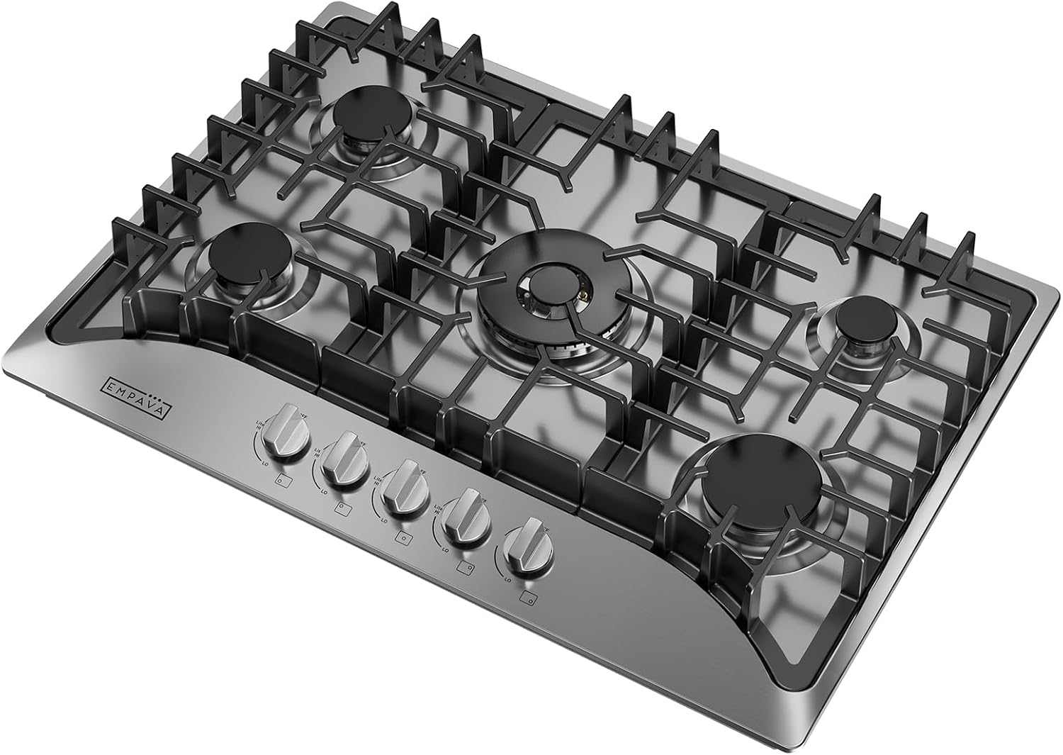 Empava 30' Built-in Gas Cooktop in Stainless Steel with 5 Burners 30XGC5B70C